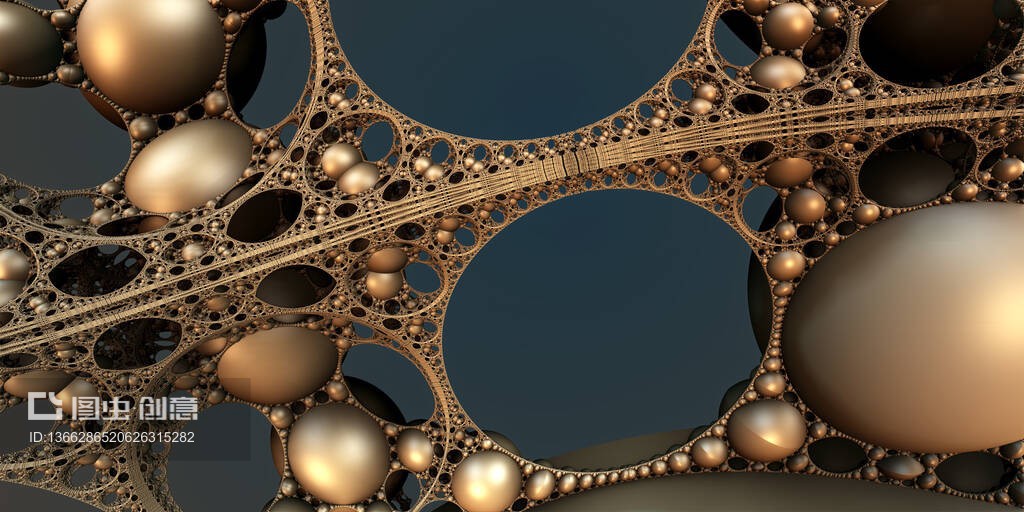 奇妙的3D金屬結(jié)構(gòu) 虛構(gòu)技術(shù)渲染中的鋼結(jié)構(gòu)房屋